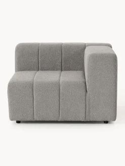 Módulo de esquina en tejido bouclé Lena