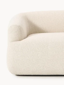 Módulo de esquina en tejido bouclé Sofia