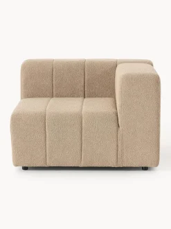 Módulo de esquina en tejido bouclé Lena