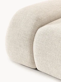 Módulo de esquina en tejido bouclé Wolke