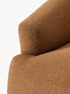 Módulo de esquina en tejido bouclé Sofia