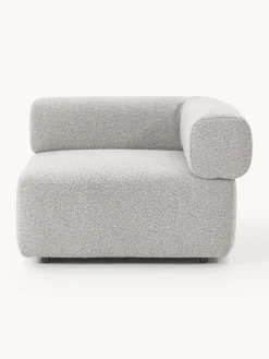 Módulo de esquina en tejido bouclé Anton