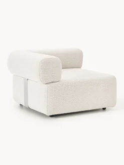 Módulo de esquina en tejido bouclé Anton