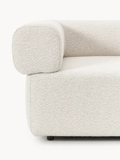 Módulo de esquina en tejido bouclé Anton