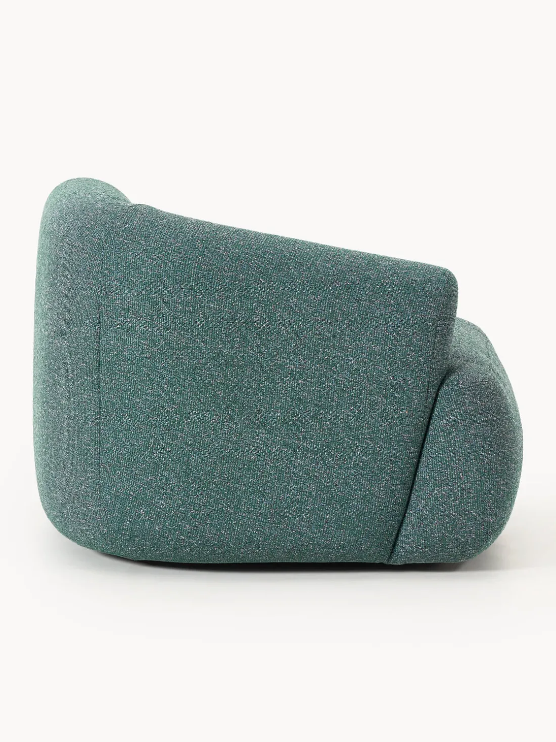 Módulo de esquina en tejido bouclé Sofia