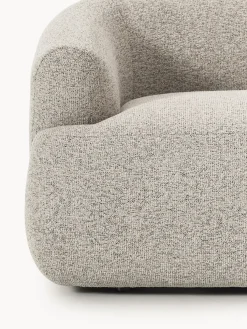 Módulo de esquina en tejido bouclé Sofia