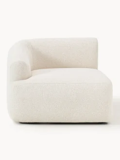 Módulo de esquina en tejido bouclé Sofia