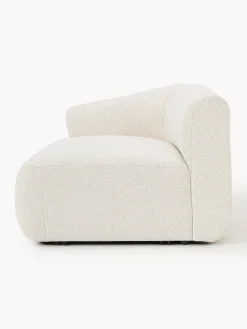 Módulo de esquina en tejido bouclé Sofia