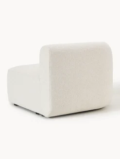 Módulo de esquina en tejido bouclé Sofia