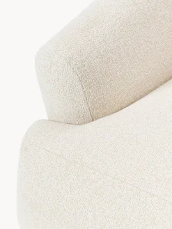 Módulo de esquina en tejido bouclé Sofia