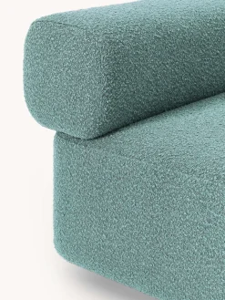 Módulo de esquina en tejido bouclé Anton