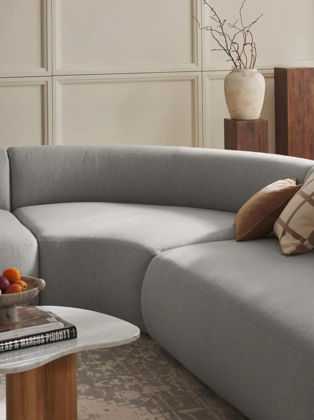 Módulo de esquina redondo Sofia