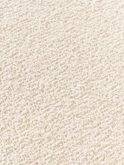 Módulo de esquina redondo en tejido bouclé Sofia