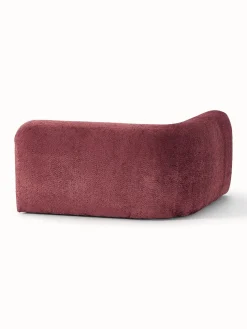 Módulo de esquina redondo de borreguillo bouclé Wolke