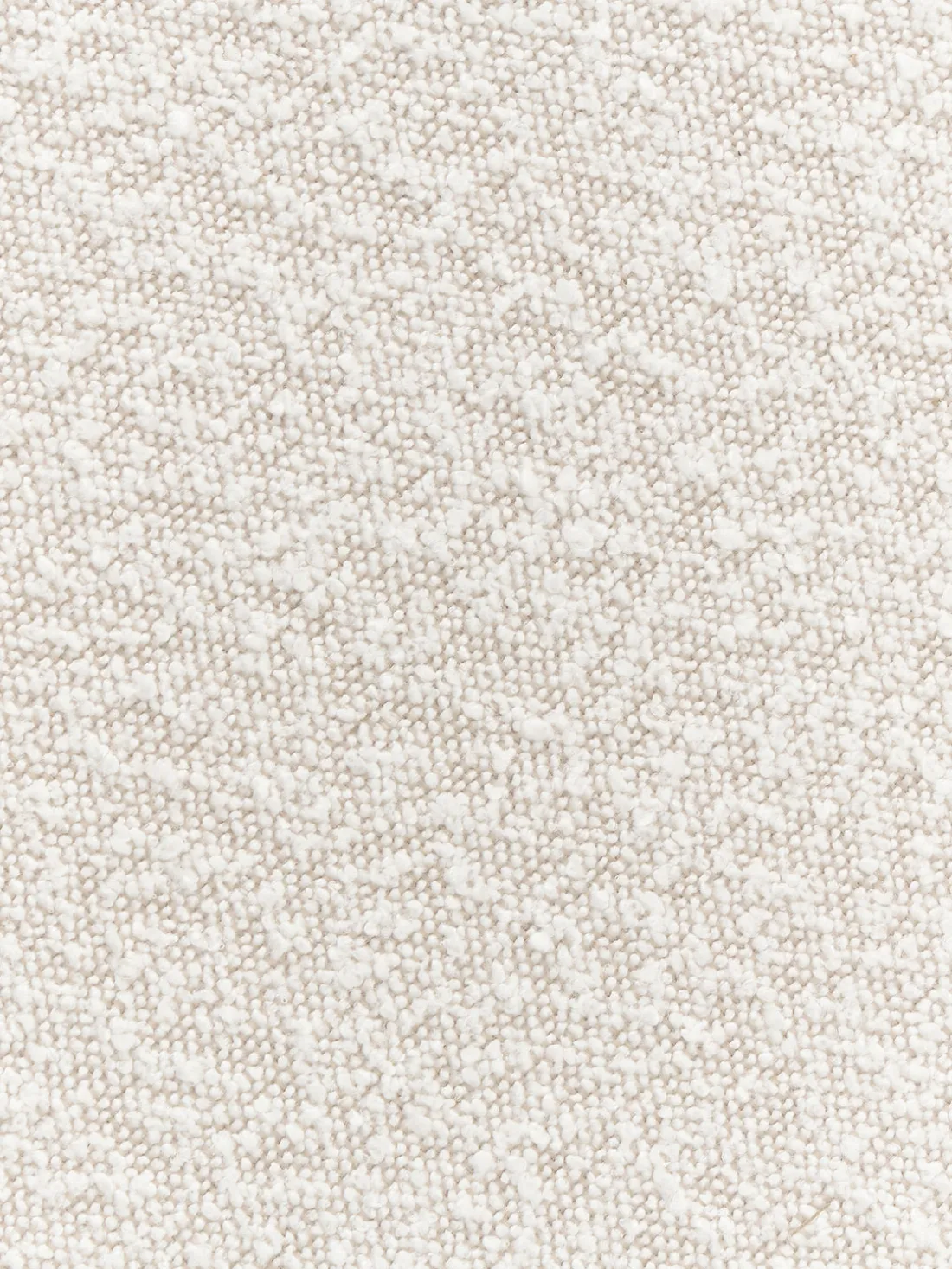 Módulo de esquina redondo en tejido bouclé Anton