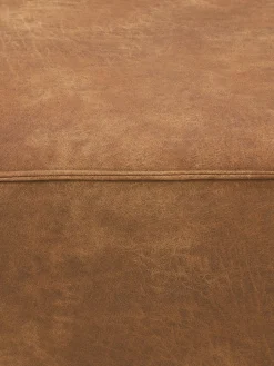 Módulo de esquina sofá de cuero reciclado Lennon