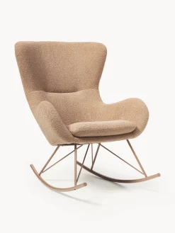 Mecedora de borreguillo Wing