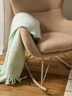 Mecedora de borreguillo Wing