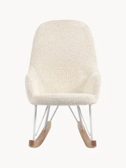 Mecedora infantil en tejido bouclé Joey