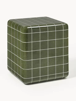 Mesa auxiliar de interior/exterior en look azulejo Doug