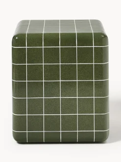 Mesa auxiliar de interior/exterior en look azulejo Doug