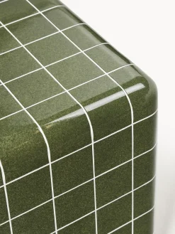 Mesa auxiliar de interior/exterior en look azulejo Doug