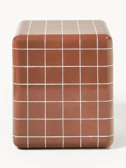 Mesa auxiliar de interior/exterior en look azulejo Doug