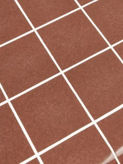 Mesa auxiliar de interior/exterior en look azulejo Doug