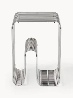 Mesa auxiliar de metal Curva