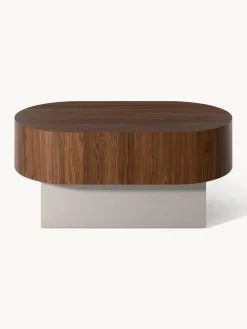 Mesa auxiliar ovalada Rylan