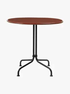 Mesa bistró redonda con tablero de cerámica Carmel, Ø 75 x 63 cm