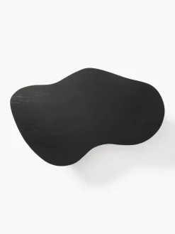 Mesa de centro de forma orgánica de madera de roble Didi