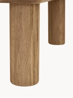 Mesa de centro de madera de roble Didi