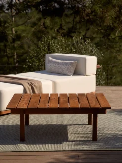 Mesa de centro de madera de acacia Matheus