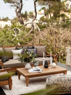 Mesa de centro de teca Bali