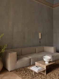 Mesa de centro de travertino con dos tableros Distinct