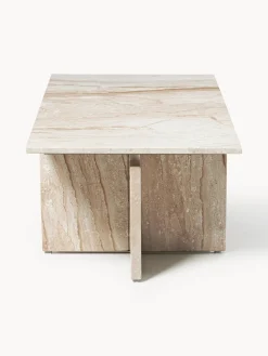 Mesa de centro de travertino Marisa