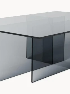 Mesa de centro de vidrio Anouk, 102 cm