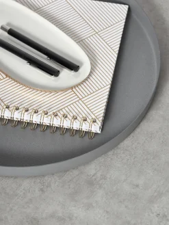 Mesa de centro en look cemento Lesley