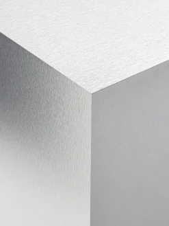 Mesa de centro en look metálico Lesley