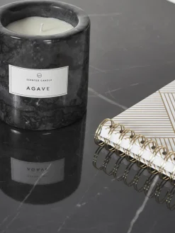 Mesa de centro en look mármol Lesley