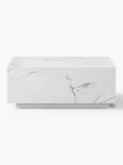 Mesa de centro en look mármol Lesley