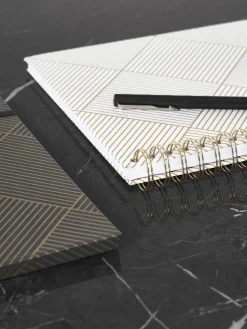 Mesa de centro en look mármol Lesley