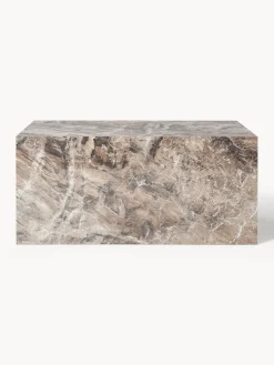 Mesa de centro en look mármol Lesley