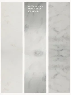 Mesa de centro grande de mármol Alys