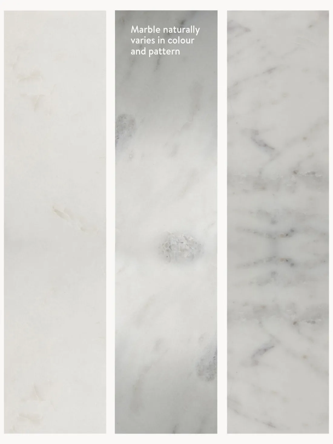 Mesa de centro grande de mármol Alys