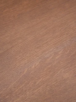 Mesa de centro grande de madera de roble con forma orgánica Didi