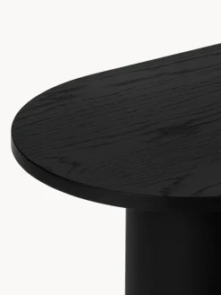 Mesa de centro ovalada de madera Looi