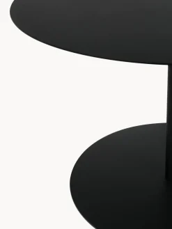 Mesa de centro redonda de metal Snow