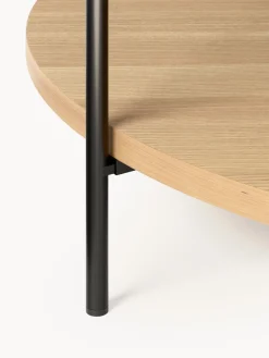 Mesa de centro redonda de madera Renee